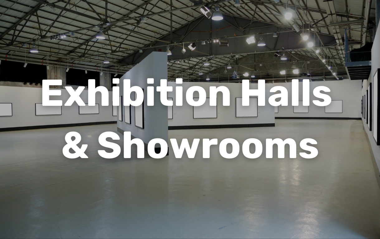 exhibition halls