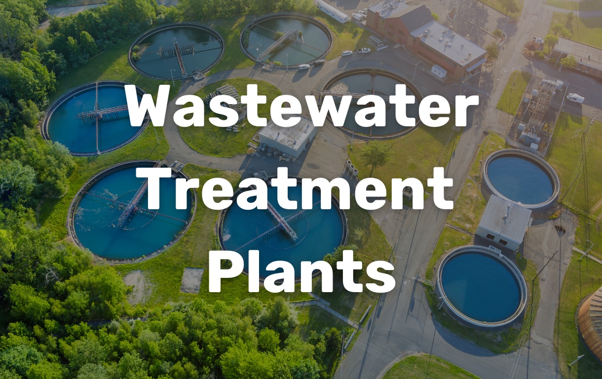 wastewater treatment plants